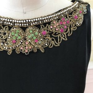 Vintage beaded Oscar de la Renta gown